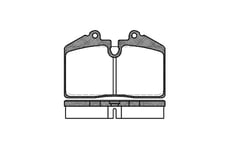 Bromsbelägg - Porsche - 911, 944, 928, 968, 911 964, 911 993. Audi - Rs2. Maserati - 3200gt
