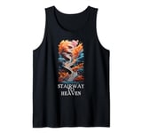 Beautiful Stairway To Heaven Celestial Colorful Design Tank Top