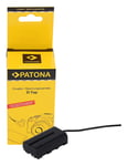 Patona Dual LED USB Lader for Sony NP-FM50 NP-F550 NP-F750 NP-F970 150109409 (Kan sendes i brev)
