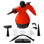 Multipurpose Hand Steam Cleaner with 9-Piece Accessories 350 ml Water Tank 3 Bar