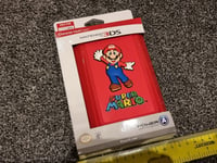 NINTENDO 3DS ORIGINAL OFFICIAL CONSOLE SUPER MARIO RUGGED CASE COVER VAULT NEW!