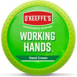 O'Keefe's Working Hands Cream 96g Tub Jar For Dry Cracked Hands Skin - FREE P&P