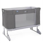 Chicco Next2Me Forever, Berceau Bébé de Lit à Côté, Compatible avec Différents Lits, Berceau Bébé 3 en 1, Hauteur Réglable, Bonne Circulation de l'Air, 4 Roues, Matelas Inclus