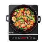 Portable Induction Hob, Single Zone, 2000W, 13A Plug, Timer Function