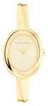 Calvin Klein 25100056 Twisted Bezel (26mm) Gold Dial / Gold Watch