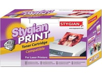 Stygian STYGIAN alt. toner pre HP pre LJ P3015 CE255X, black, chip, 12,500 pages