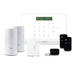 Avidsen HomeSecure - Alarme connectée sans fil Home, Deux détecteurs de mouvements et un détecteur d'ouverture, capteur anti-sabotage - Avidsen - 127055