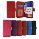New Standcase Wallet LG V30S ThinQ (H930) Svart