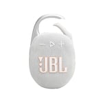 JBL Clip 5 Portable Waterproof Speaker - White