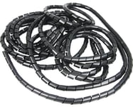 Kabelspiral Ø 15mm 10m svart