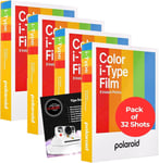 Instant Camera Film Bundle with Polaroid I-Type Color x 32... 