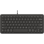 Zagg Connect 12C Wired Keyboard for Type-C (2023) Desktops, English UK, Black
