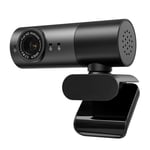 Laptop PC USB Webcam HD 1080P Video Audio Live Stream Speaker Mic Clip-on Camera