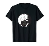 Yin Yang Cat Lover T Shirt (Uni Sex) T-Shirt