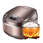 TINE Rice Cooker with Induction Heating (IH) And Ceramic Bowl, 7Stage Cooking Program, 10 Multicooker Functions, LED Display (3L) 220-240V