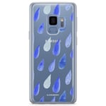 Samsung Galaxy S9 Fashion Skal - Vattendroppar