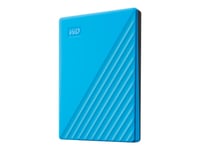 Western Digital My Passport, 2000 Gb, 3.2 Gen 1 (3.1 Gen 1), Blå