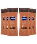 Vaseline Unisex Intensive Care Body Lotion Cocoa Radiant 400ml, 6 Pack - Brown - One Size