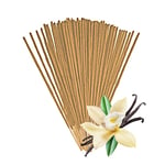 30 Pcs Vanilla Incense sticks- Natural Hand Rolled Incense Sticks- Takes your yoga to a new level- Physical & Psychological well-being
