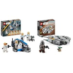LEGO 75359 Star Wars Pack de Combat des Clone Troopers de la 332e Compagnie d’Ahsoka & 75363 Star Wars Microfighter Chasseur N-1 du Mandalorien, Jouet de Construction