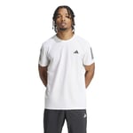 adidas Own The Run T-shirt XXL för män - Bekväm och funktionell löpartröja i vitt