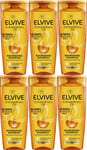 LOreal Elvive Shampoo Extraordinary Oil Nourishing Shampoo 250ml x 6