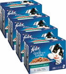 Felix As Good As It Looks Ocean Selection 4 X 12 X 100g Wet Cat Food