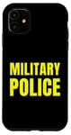 iPhone 11 MP Military Police Uniform FRONT PRINT On Duty Armed Forces Case