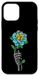 Coque pour iPhone 12 mini Palau Rose avec squelette Drapeau Palaos Racines Souvenir Palaos