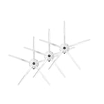 Sidoborstar till Roborock S6, S5 Max m.fl - 3p - Vita