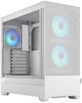 Fractal Pop Air RGB White Mid Tower Tempered Glass PC Case