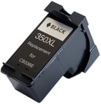 Kompatibel med HP PhotoSmart C4380 Wifi blekkpatron, 22ml, svart