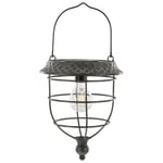 Chic Antique Denmark Lanterna Solcellslampa LED Hängande Antik Zink