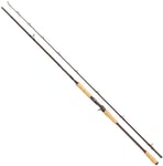 Abu Garcia Beast Pro Power Pike Baitcasting Rod, Lure Fishing Rod, SpinPower Pike Baitcasting Rods, Predator Fishing, Pike, Unisex, Black / Red, 1.98m | 50-150g