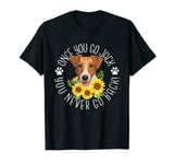 Once You Go Jack You Never Go Back - Dog Owner Animal Lover T-Shirt