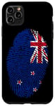 iPhone 11 Pro Max New Zealand Flag Fingerprint Case