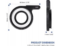 Jjc Ringljus Makroljus Med Blixt Olympus Tg-7 Tg-6 Tg-5 Tg-4 Tg-3 Tg-2 / Mrl-Tg1