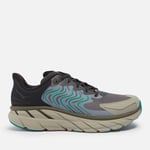 Hoka One One Clifton Ls Pebbled Leather Water-Resistant Trainers - UK 7