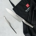 Global Kockkniv, matpincett och förkläde