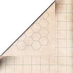 Reversible Megamat 1.5 inch Squares/Hexes Battlemat - Rollespill fra Outland