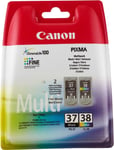 Genuine Canon PG-37 CL-38 Combo Set Ink Cartridges For MP220 MP470 MX310 Pixma