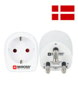 Skross Europe to Denmark adapter (Type K)