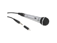 Hama 00131597, Karaokemikrofon, 80 dB, 70 - 13000 hz, Riktad, Kabel, 6,35 mm (1/4)