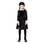 Amscan - Costume enfant Wednesday, la famille Addams, Horreur, Halloween, Carnaval