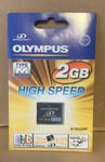 Olympus M-XD2GMP 2GB XD-Picture Memory Flash Card High Speed | Brand New Sealed
