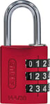 ABUS 144/30 combination lock with large numbers., 80796