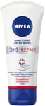 Nivea 3 IN 1 Repair Care Regenerating Long-Lasting Protection Hand Cream 75 ml