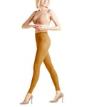 FALKE Women's Pure Matt 50 DEN W LE Semi-Opaque Plain 1 Pair Leggings, Yellow (Marigold 1227), M