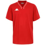 Kappa CALASCIA Maillot de Basket-Ball Homme, Red, FR : 2XL (Taille Fabricant : 2XL)