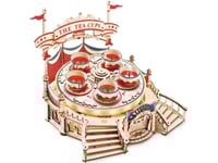 Robotime Robotime 3D Träpussel - Snurrande Koppar Speldosa